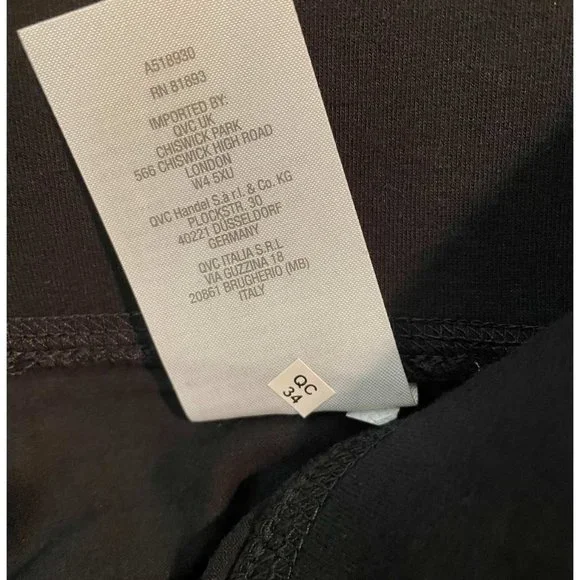 Denim & Co. Active Duo Stretch Pant with Side Pocket MEDIUM PETITE (404) - Picture 6 of 6